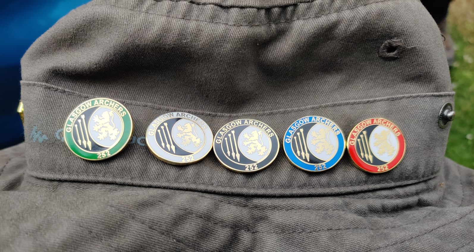hat badges